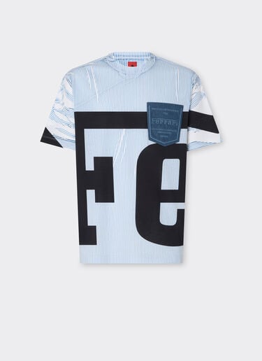 Camiseta reacondicionada por Ferrari con logotipo Ferrari Camiseta reacondicionada por Ferrari con logotipo Blanco óptico 49907f