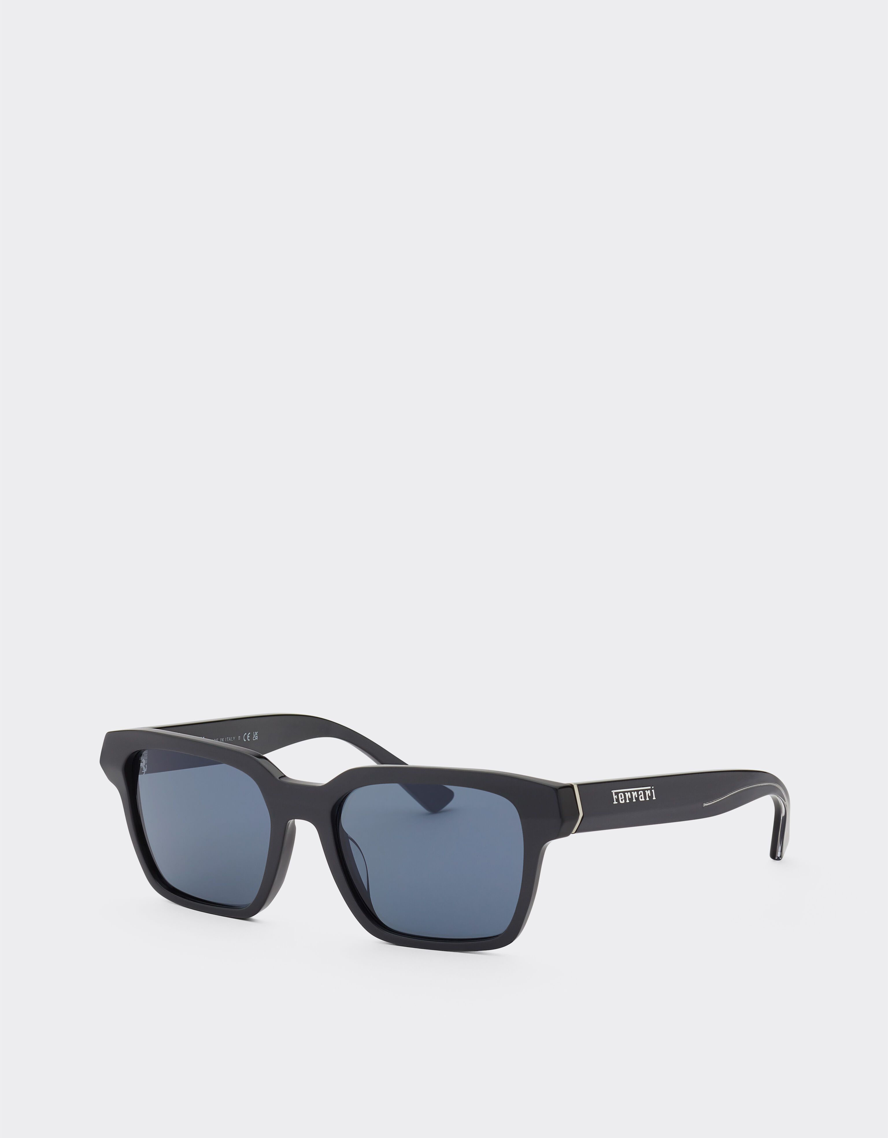 Ferrari Ferrari sunglasses in iridescent grey acetate with grey lens Ingrid F1547f
