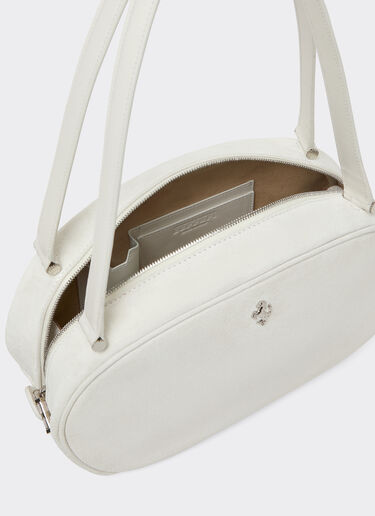 The Ferrari Dino Tote Soft in suede and leather Ferrari The Ferrari Dino Tote Soft in suede and leather Avorio 51174f