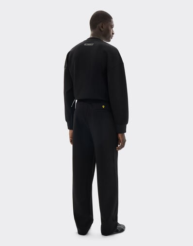  Scuba fabric joggers Nero SKMTR0001KWO0003f