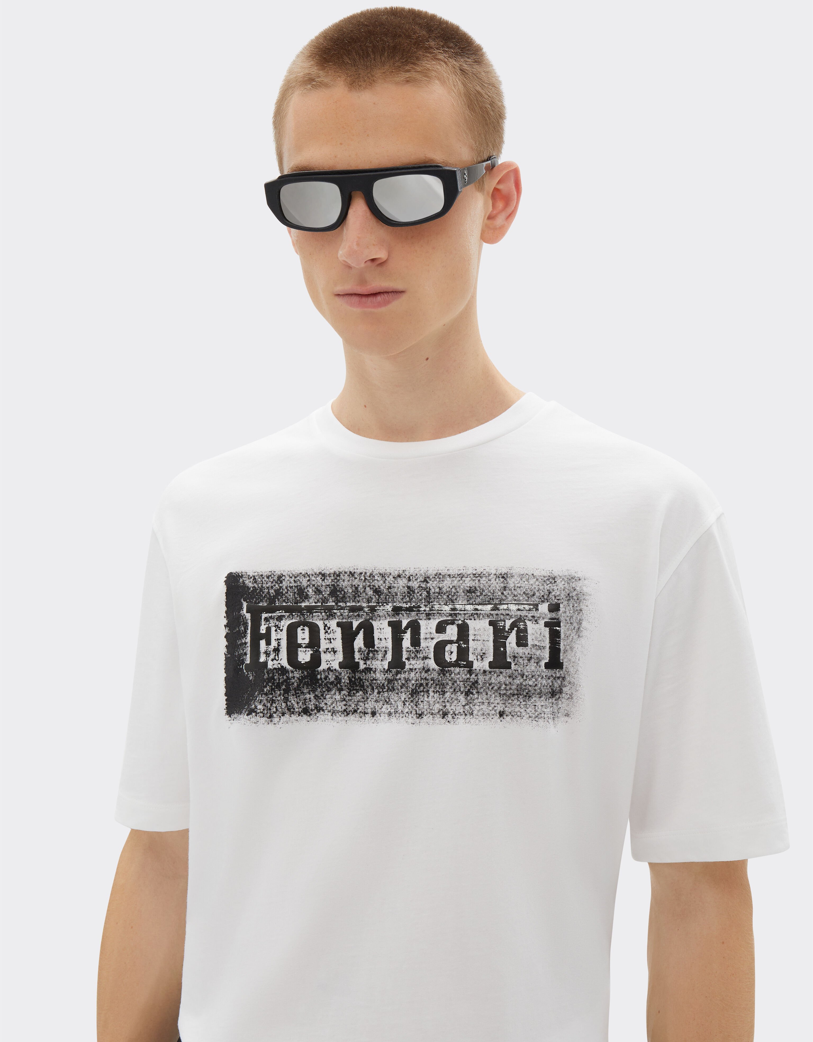 Ferrari Camiseta con logotipo gráfico Ferrari Blanco óptico 21969f