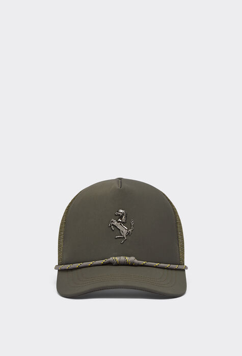Ferrari Twill baseball hat with scoubidou detail Military 20132f
