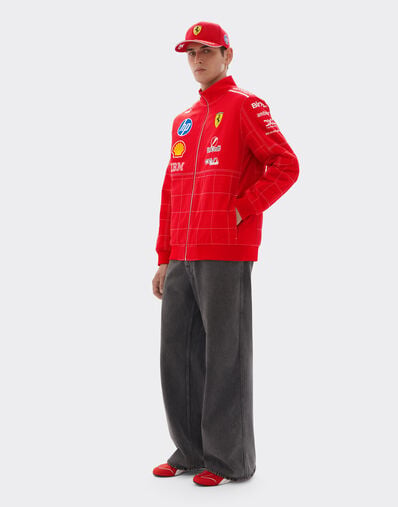 Ferrari Ferrari Replica Jacket for the 2026 Monza Grand Prix Rosso LW0JK1151EXT0001f