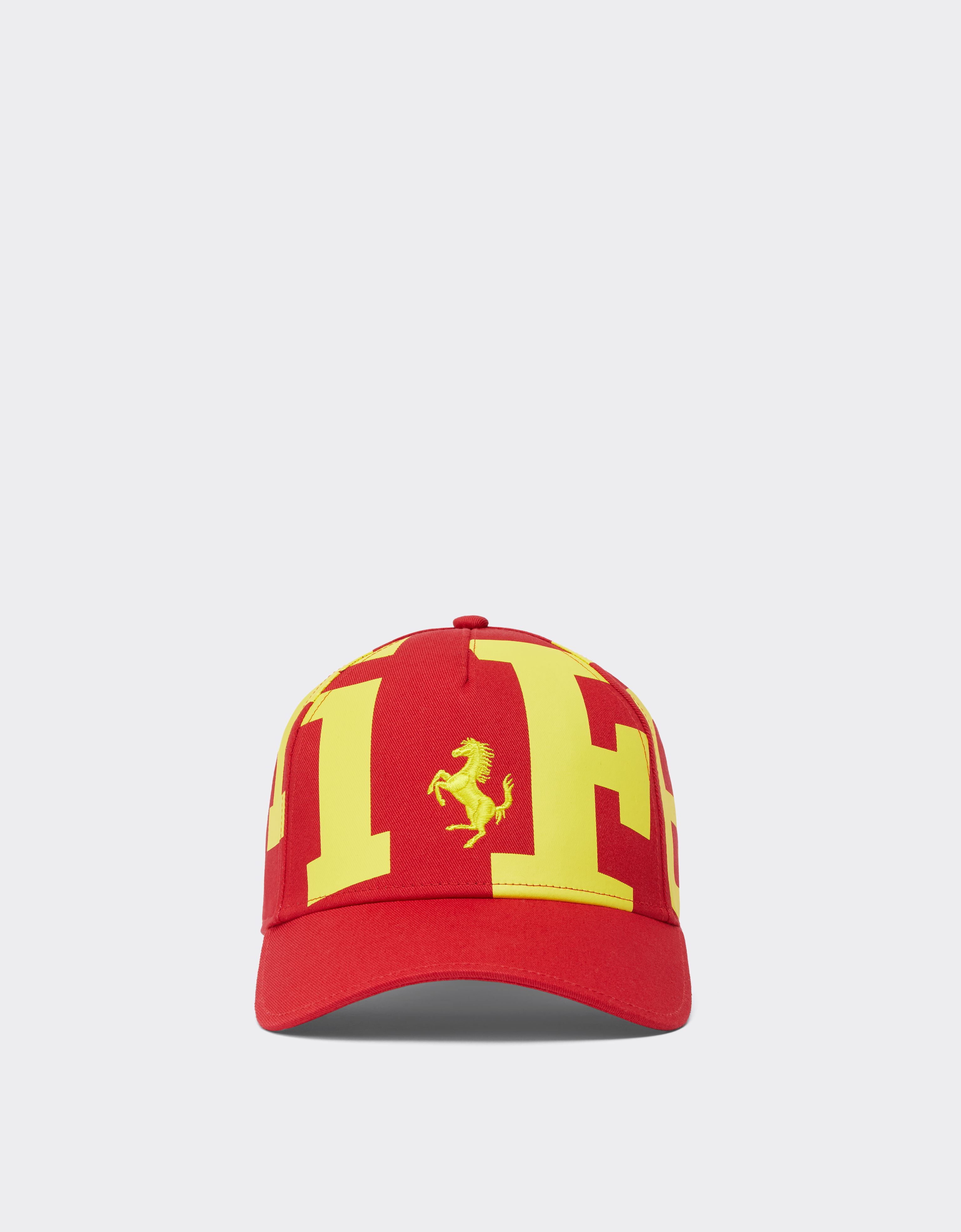 Ferrari Children’s cap with Ferrari logo Rosso Corsa F1151fK
