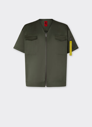 Ferrari Short-sleeved shirt in eco-nylon fabric Ingrid 48314f