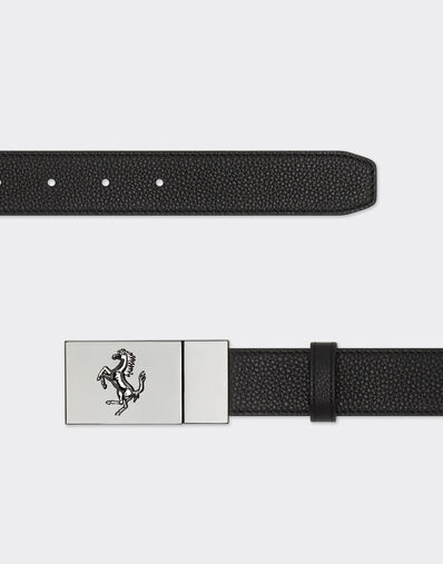 Ferrari Reversible leather belt Nero 50411f