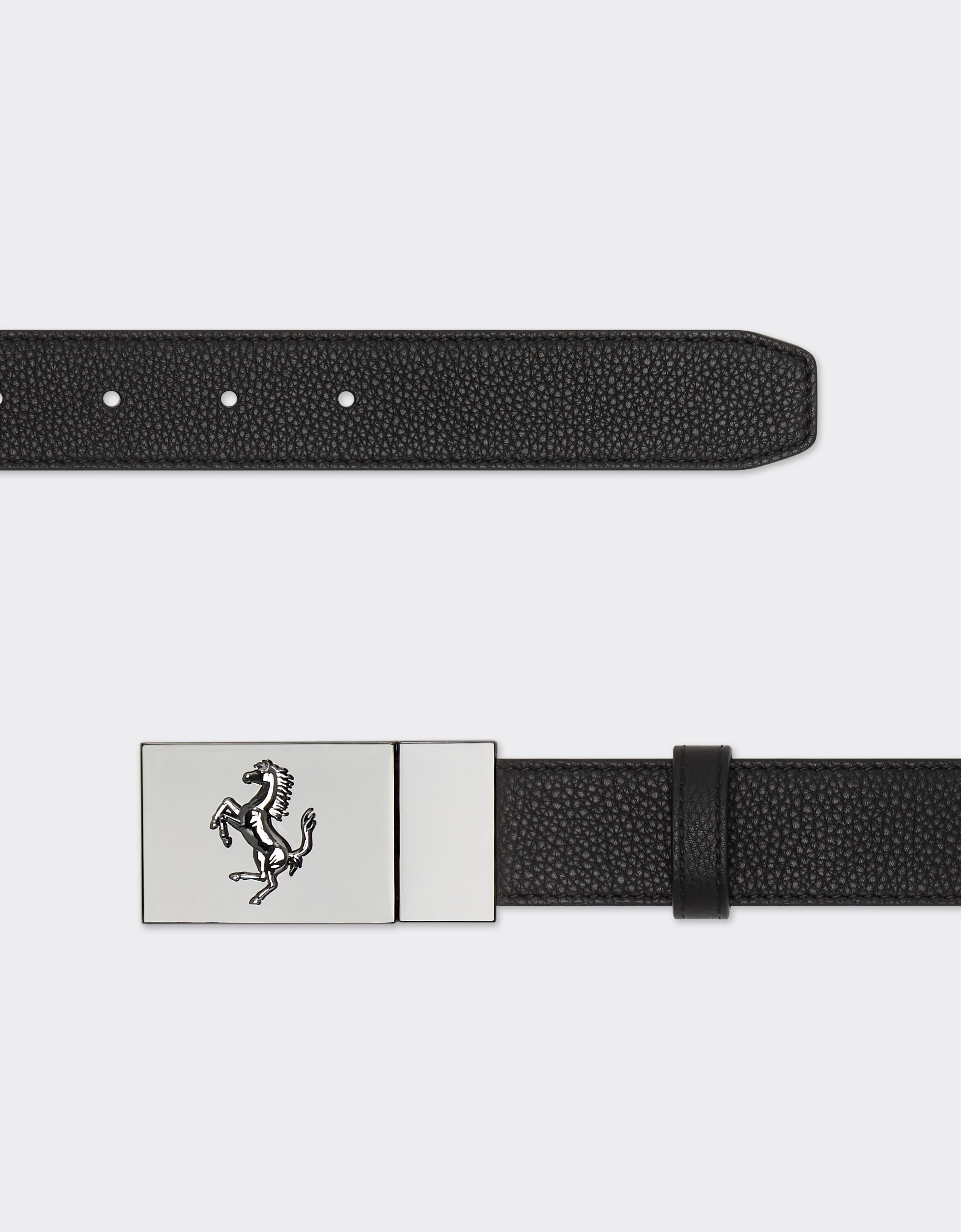 Ferrari Reversible leather belt Nero 50411f