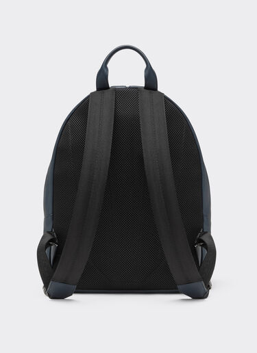 Ferrari Rucksack in tumbled leather Navy 22253f