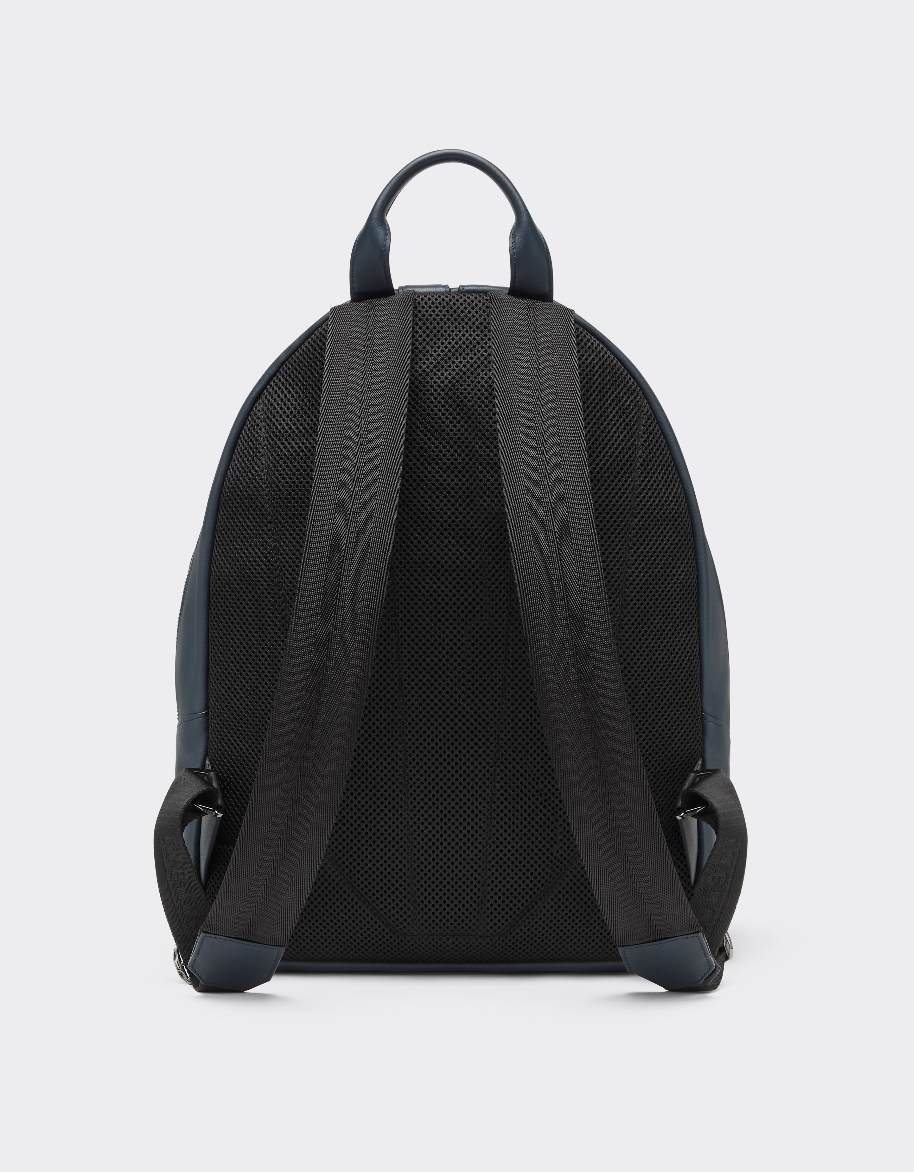 Ferrari Rucksack in tumbled leather Navy 22253f