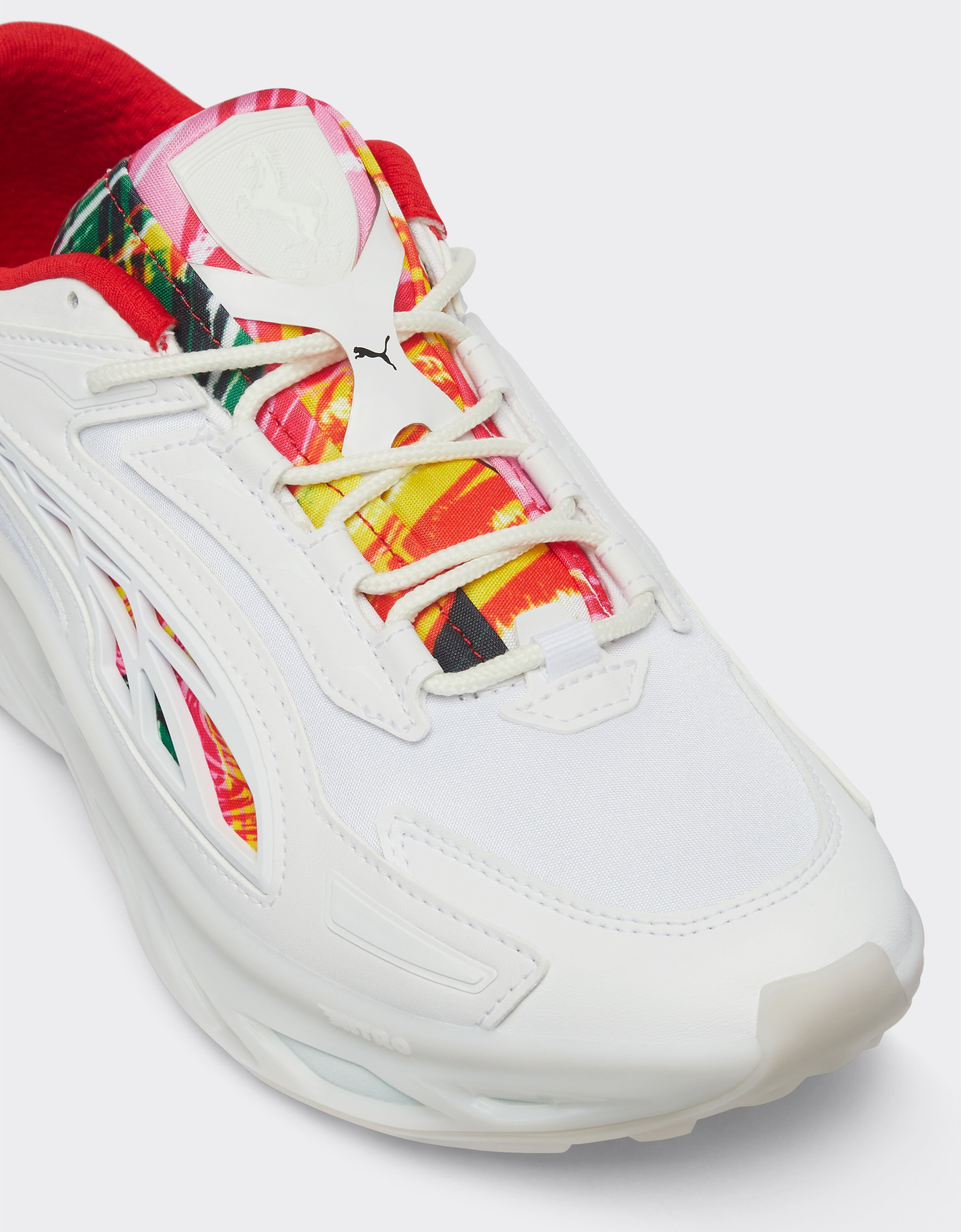 Ferrari Scarpe Puma per Scuderia Ferrari Exotek Nitro Crews Go Summer Bianco Ottico F1222f