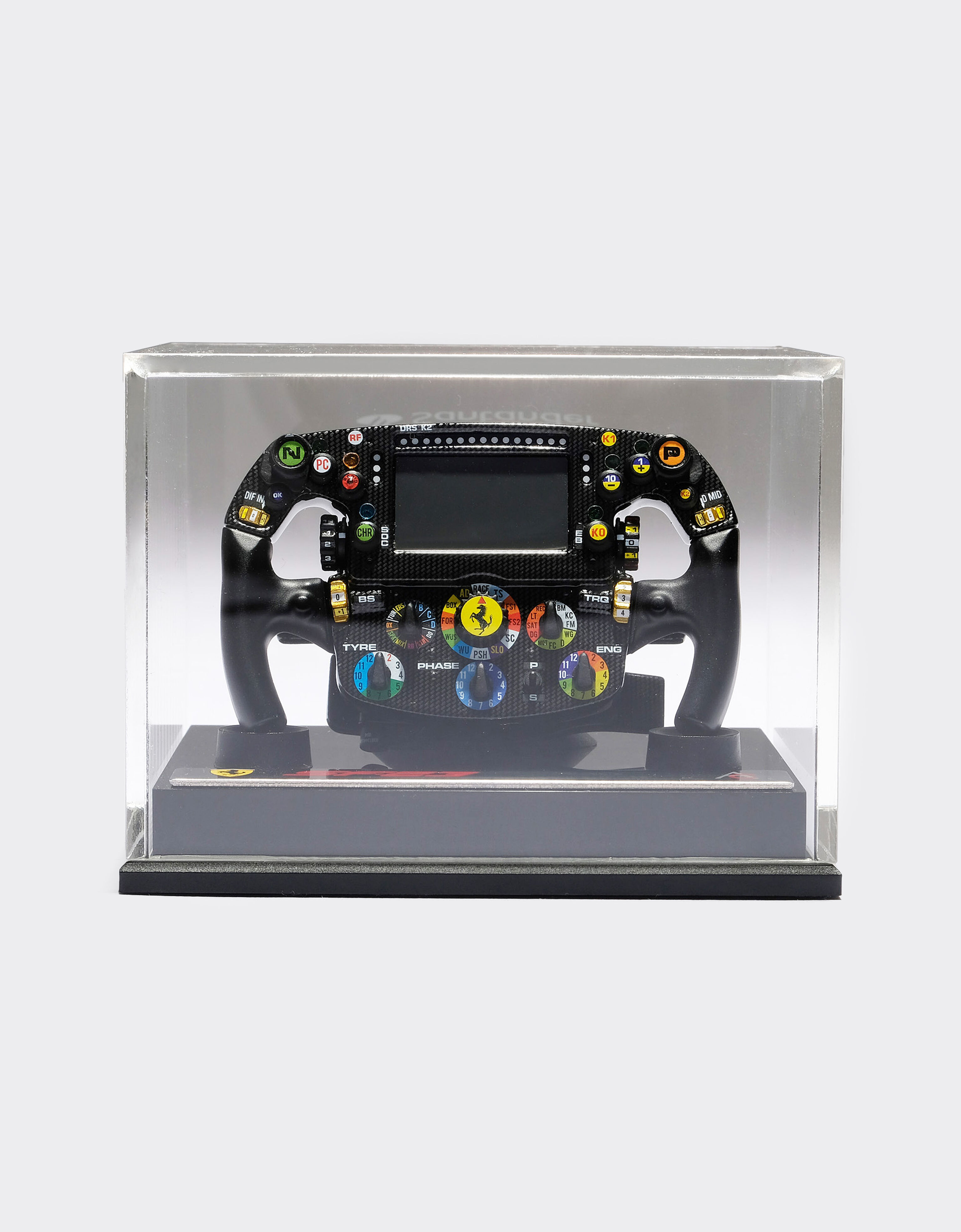 Ferrari SF-23 steering wheel model in 1:4 scale Black F1048f