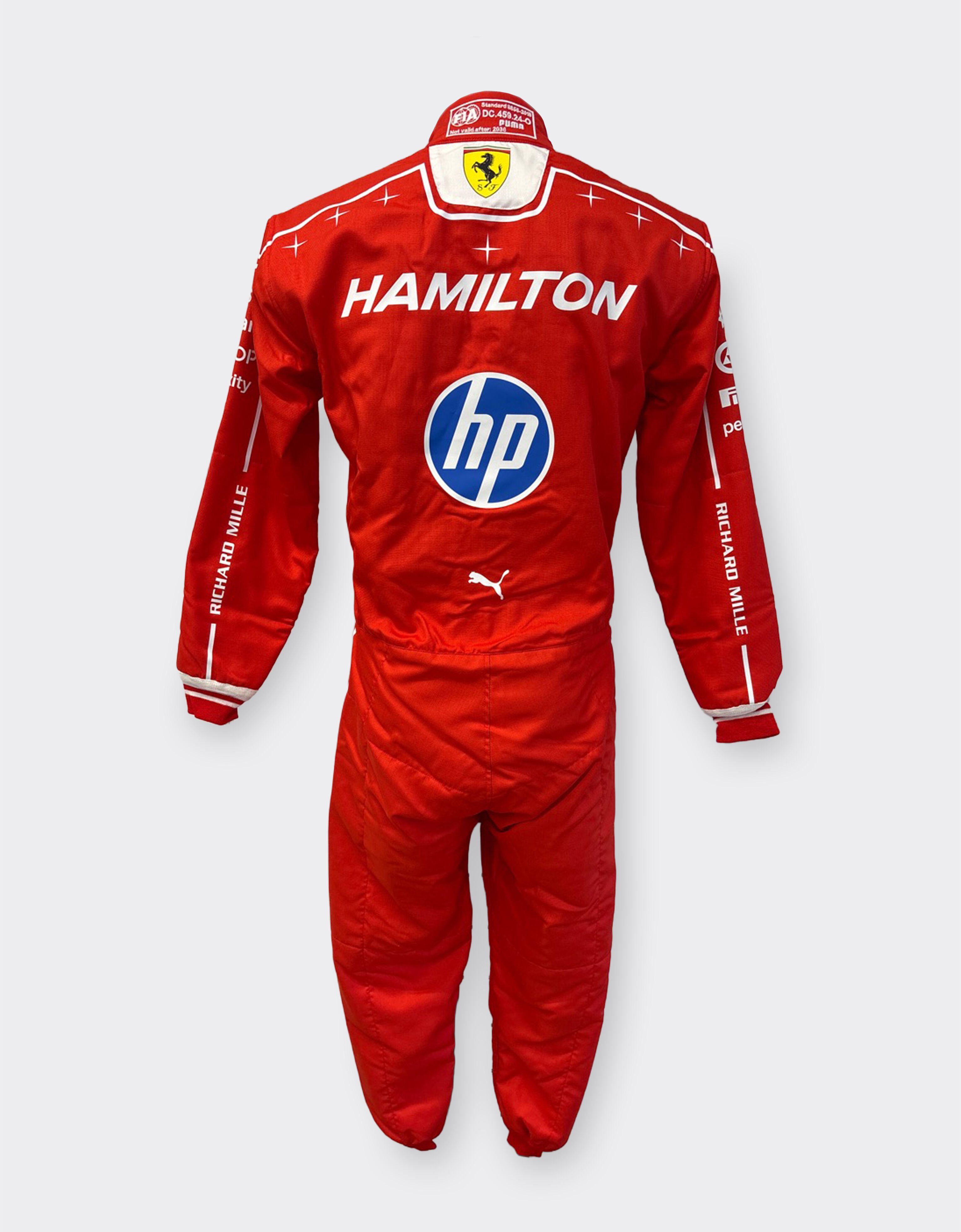 Hamilton Replica Ferrari Racing Suit for the 2026 Monza Grand Prix Ferrari Hamilton Replica Ferrari Racing Suit for the 2026 Monza Grand Prix Rosso LW0JU1088EXT0001f