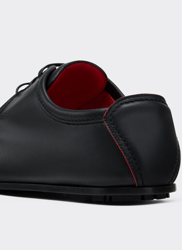 Ferrari Leather derby shoe Black 22741f