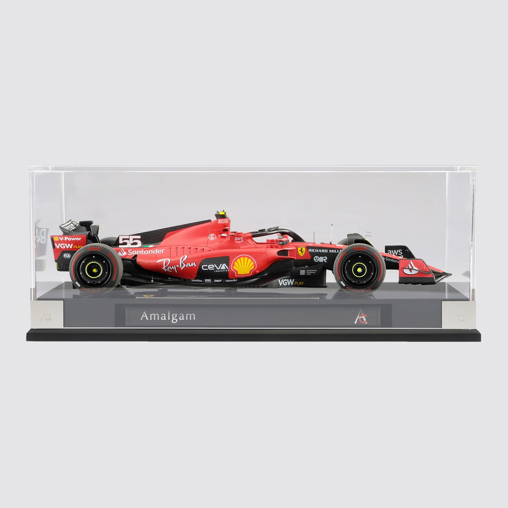 Ferrari Ferrari SF-23 - #55 Sainz model in 1:18 scale Red F1073f