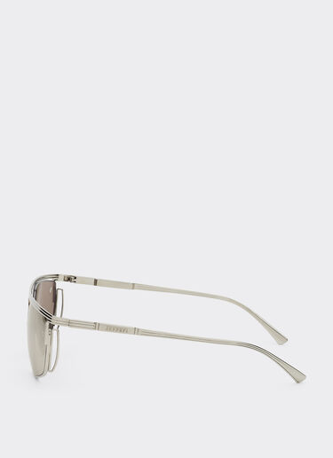 Ferrari Ferrari sunglasses in titanium with white gold mirror lens Silver F1522f