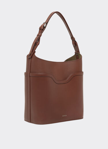 Ferrari Bucket bag in tumbled leather Hide 21986f