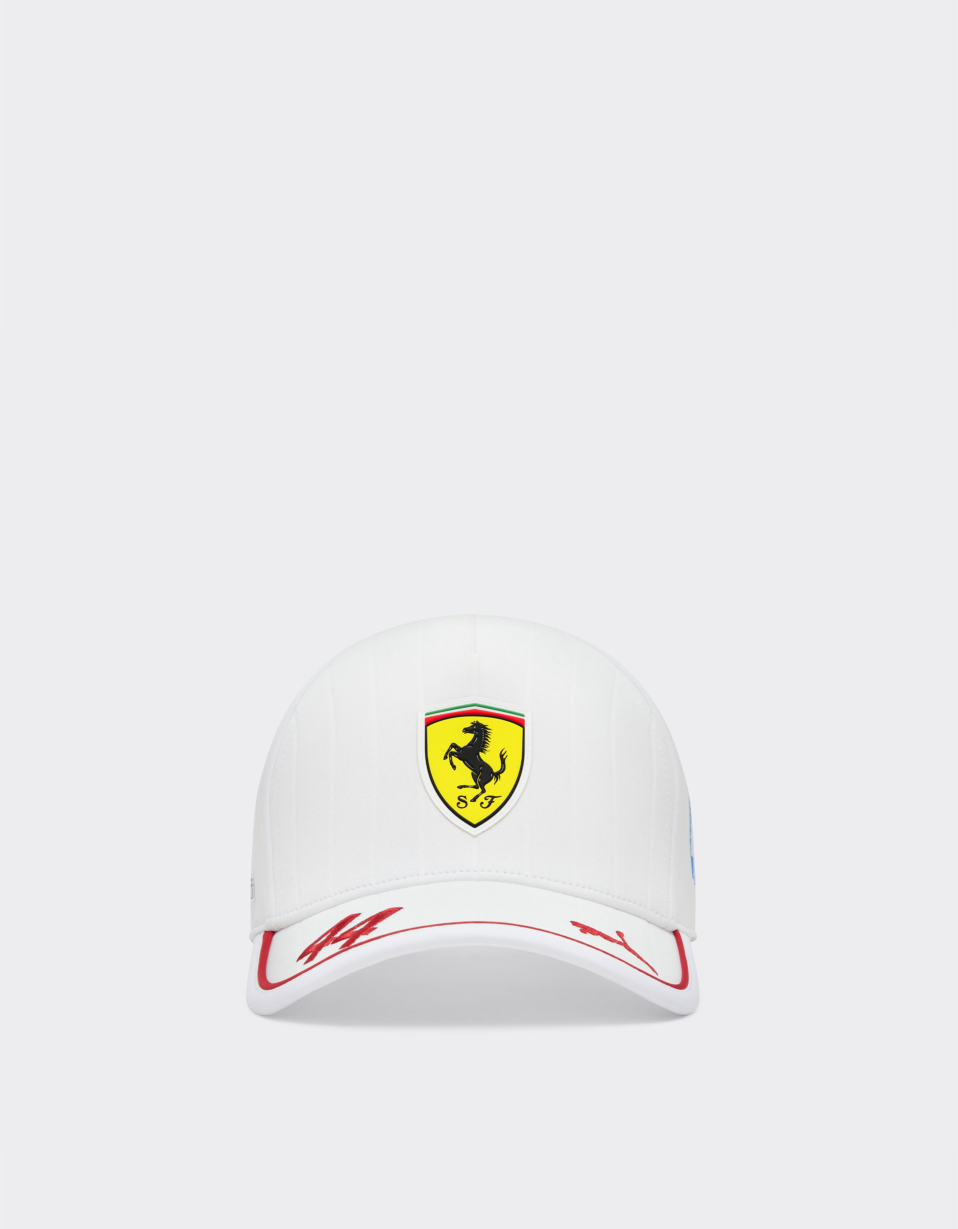 Ferrari Puma for Scuderia Ferrari HP Miami Special Edition Hamilton baseball cap Optical White LA046f
