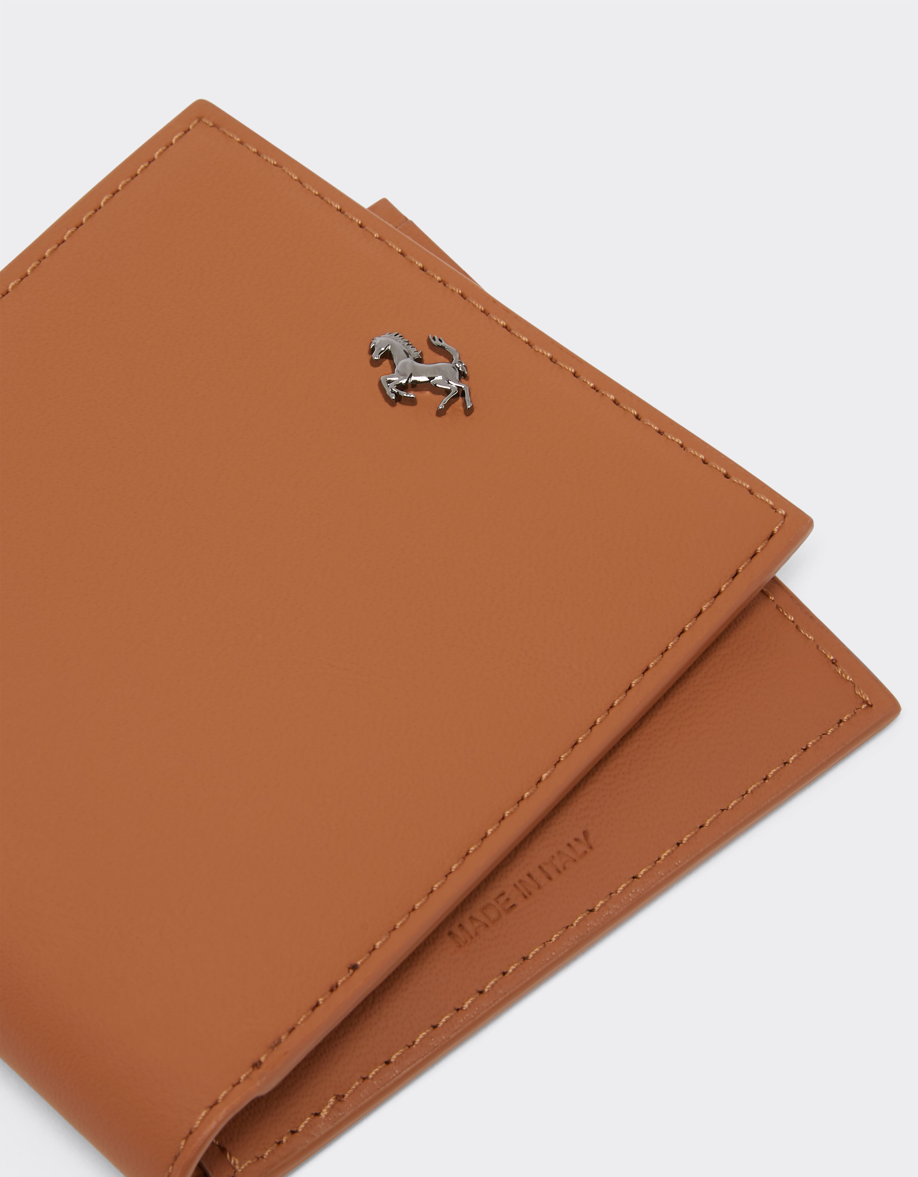 Ferrari leather wallet discount