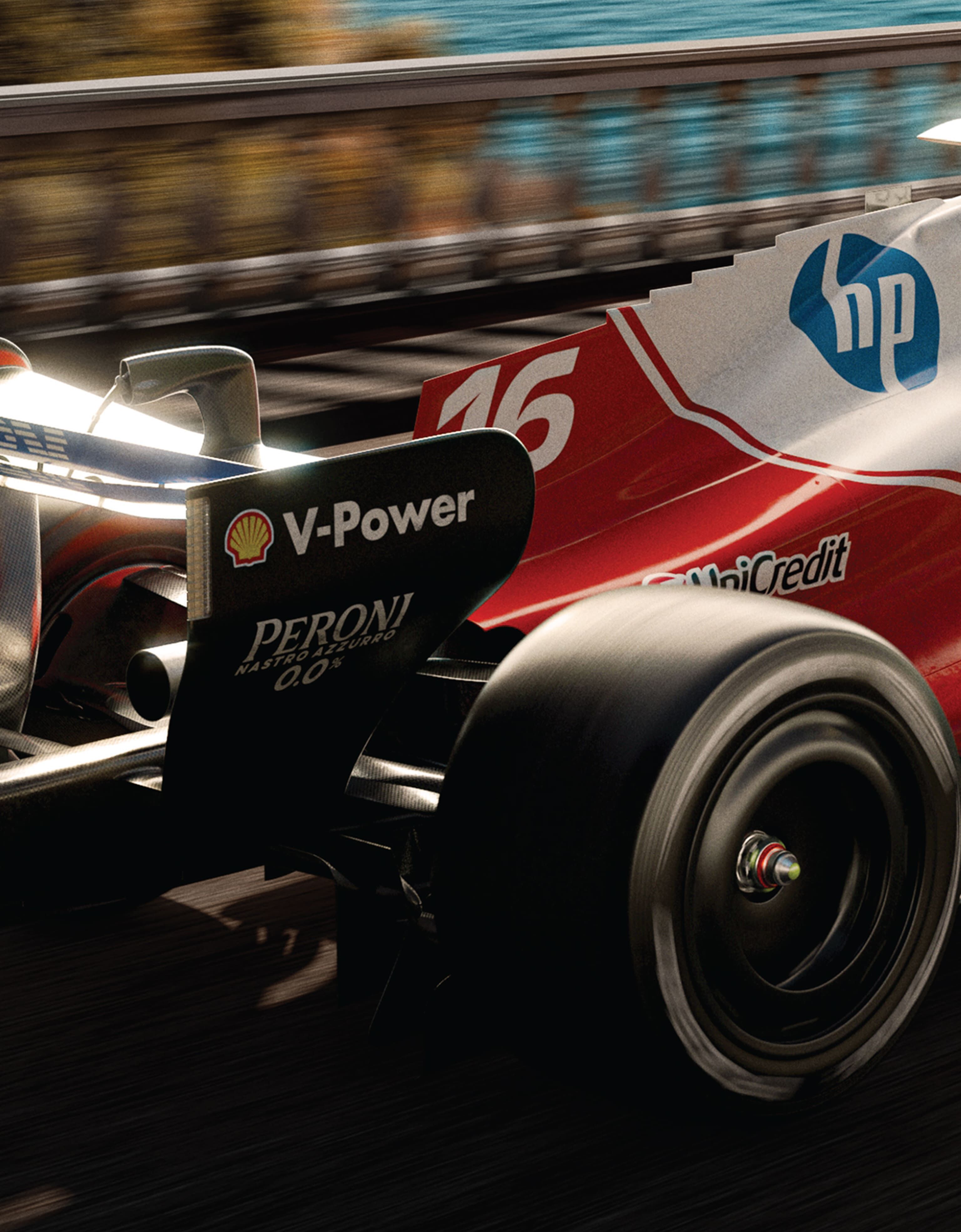 Ferrari Official Ferrari SF-26 Leclerc 2026 Special Edition Poster Multicolor LE0P4201EXT0001f