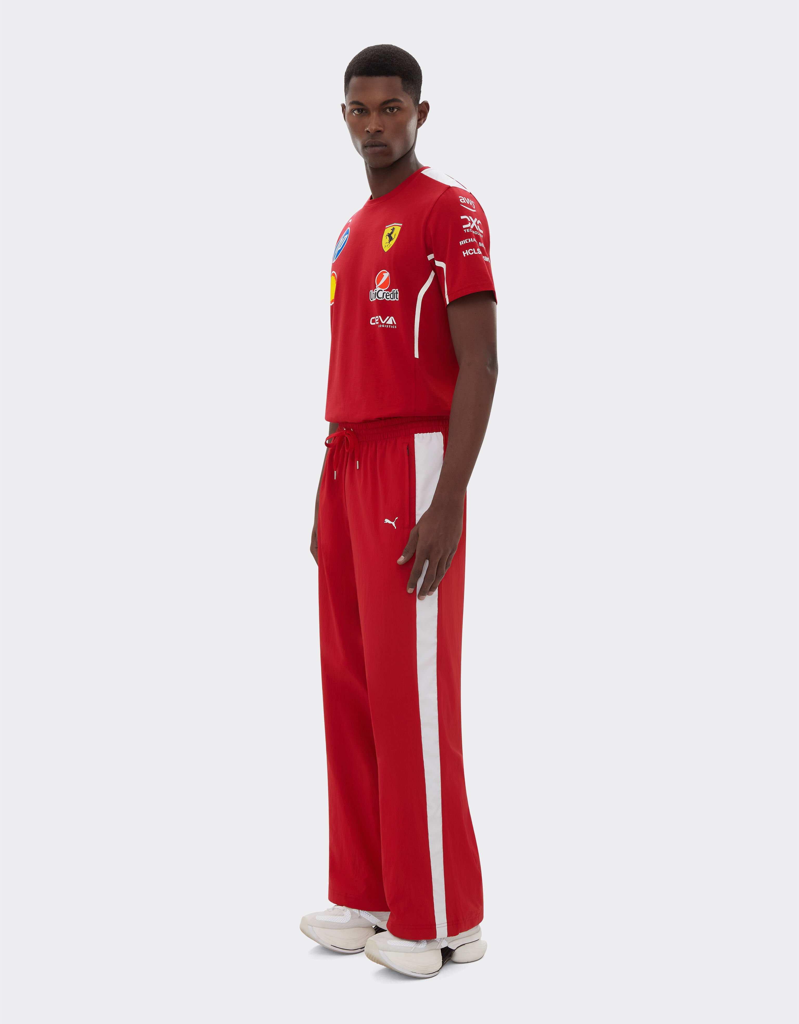 Ferrari Puma for Scuderia Ferrari HP 2025 Team T-shirt Cherry LA020f