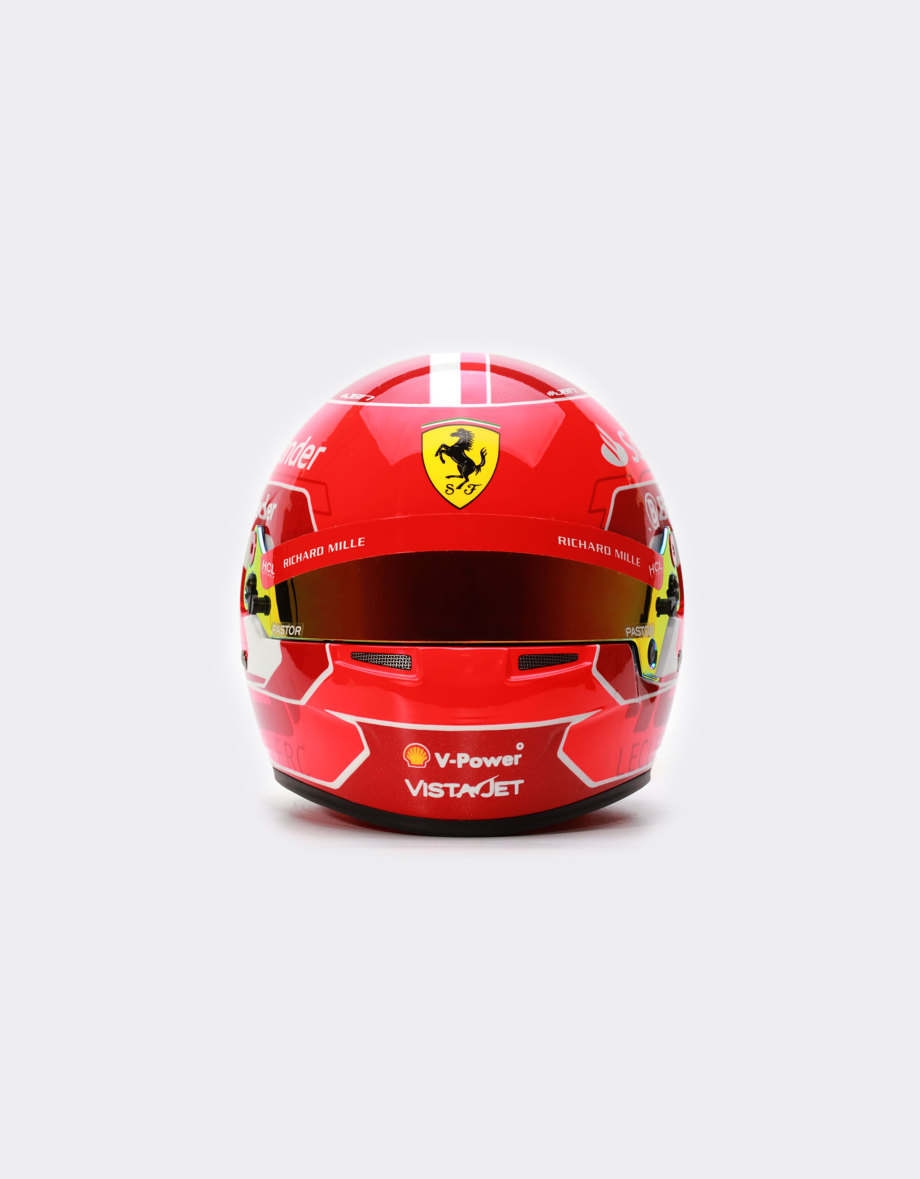 Ferrari 2024 Charles Leclerc helmet in 1:1 scale Red F1342f