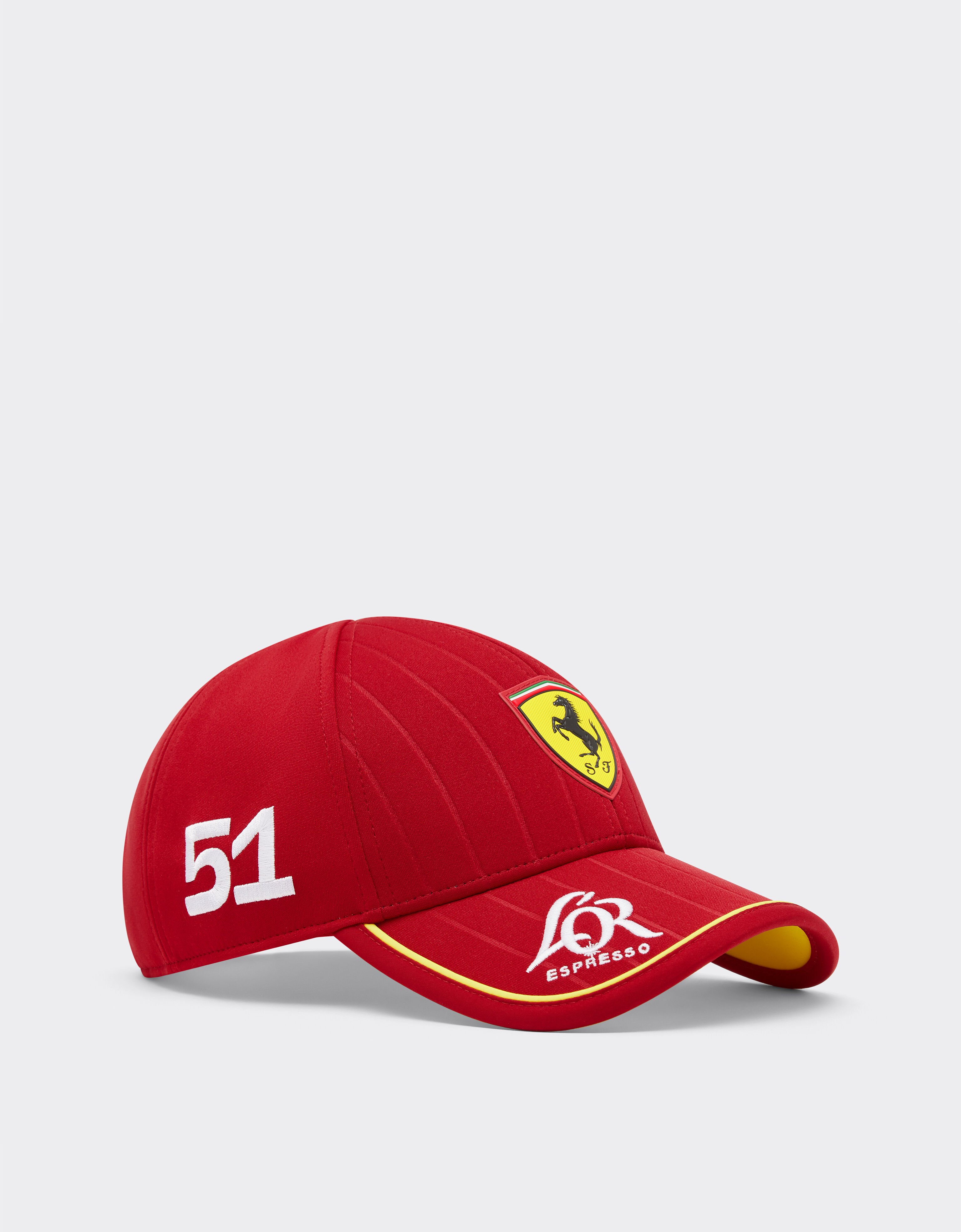 Ferrari Ferrari Hypercar Replica 2025 baseball cap Red LA049f