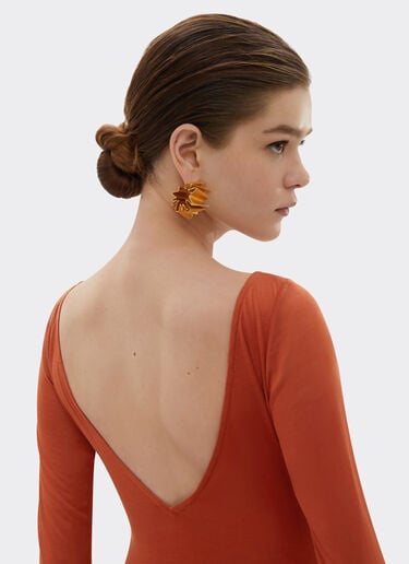 Mini dress in silk jersey Ferrari Mini dress in silk jersey Hide 22176f