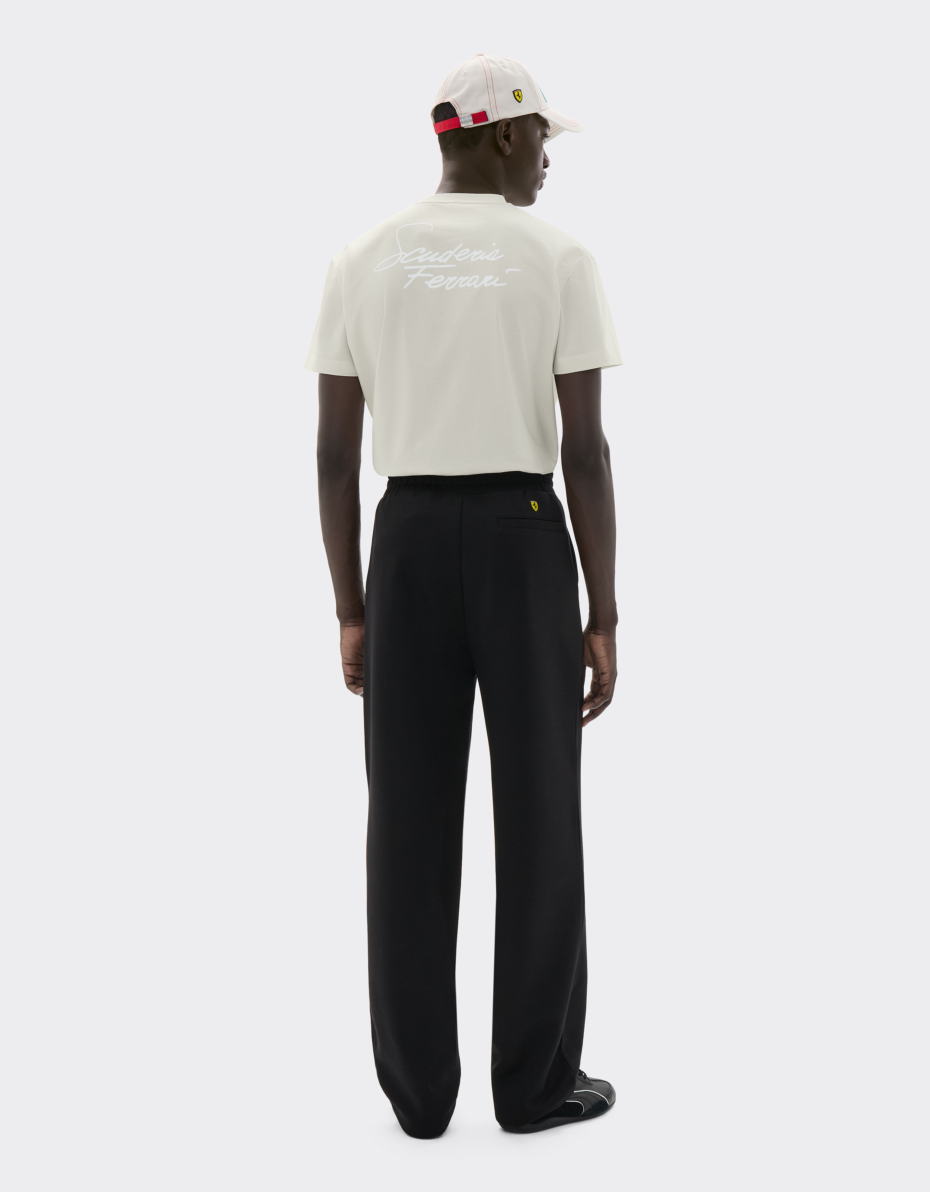 Ferrari T-Shirt Scuderia Ferrari Miami 2026 Avorio SJNTH0010JCO0039f