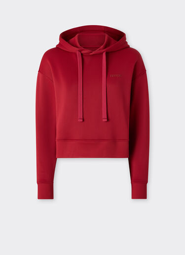 Ferrari Technical jersey hoodie Maison Red 50812f