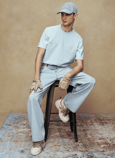 Ferrari x Charles Leclerc oversized T-shirt Ferrari Ferrari x Charles Leclerc oversized T-shirt Steel Blue 22290f