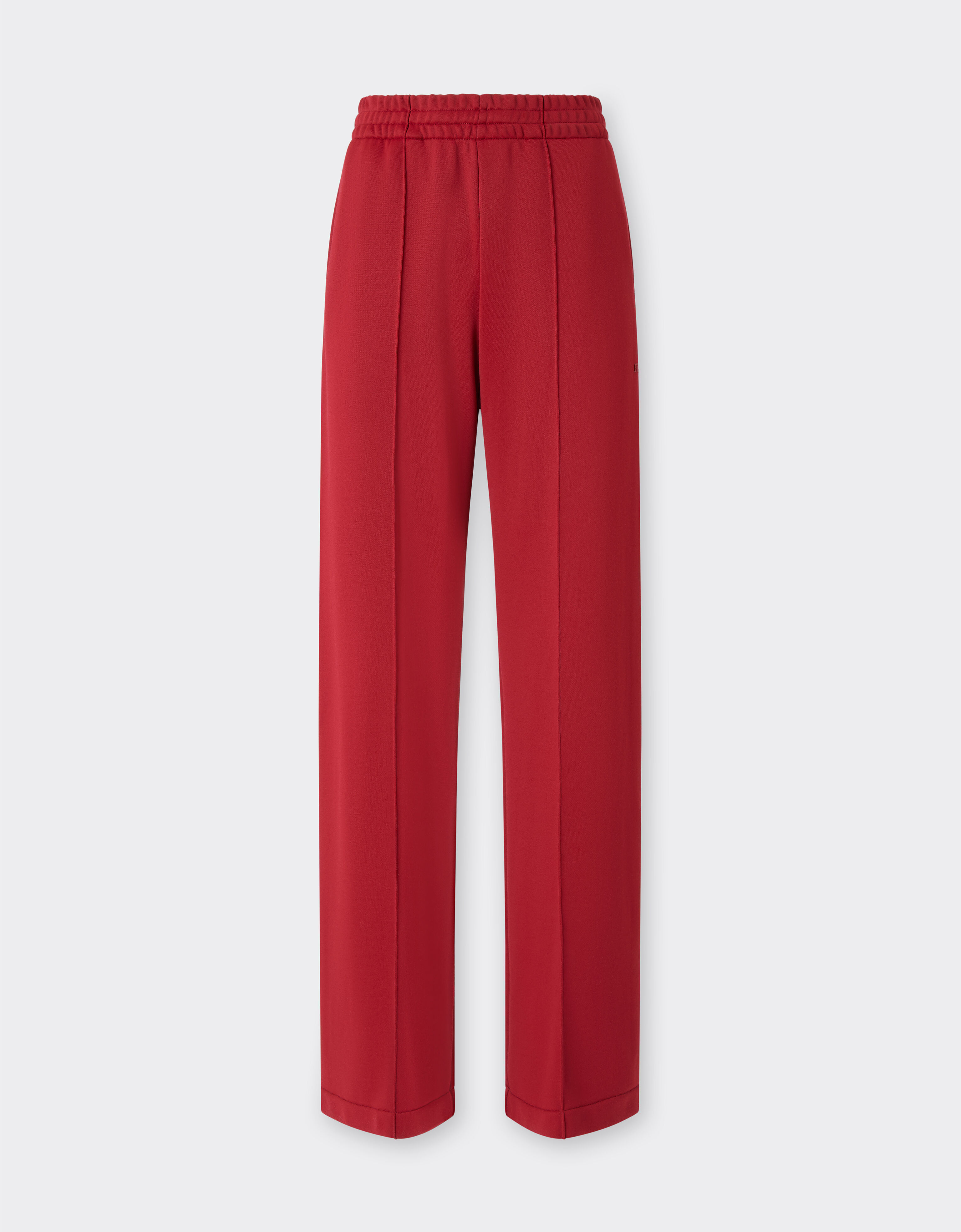 Ferrari Pantalón de felpa técnica de jersey Rojo Maison 49939f