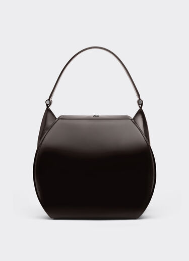 Ferrari La Ferrari Dino Hobo Bag Dark Brown 21684f