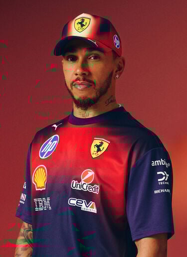 Ferrari Puma Replica T-shirt for Scuderia Ferrari HP China 2026 Viola LA0GQf