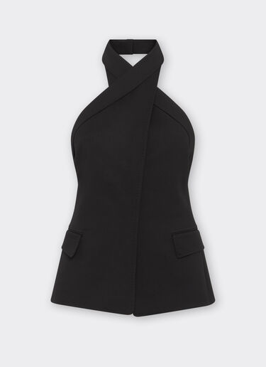 Ferrari Chaleco de lana Comfort Negro 21635f