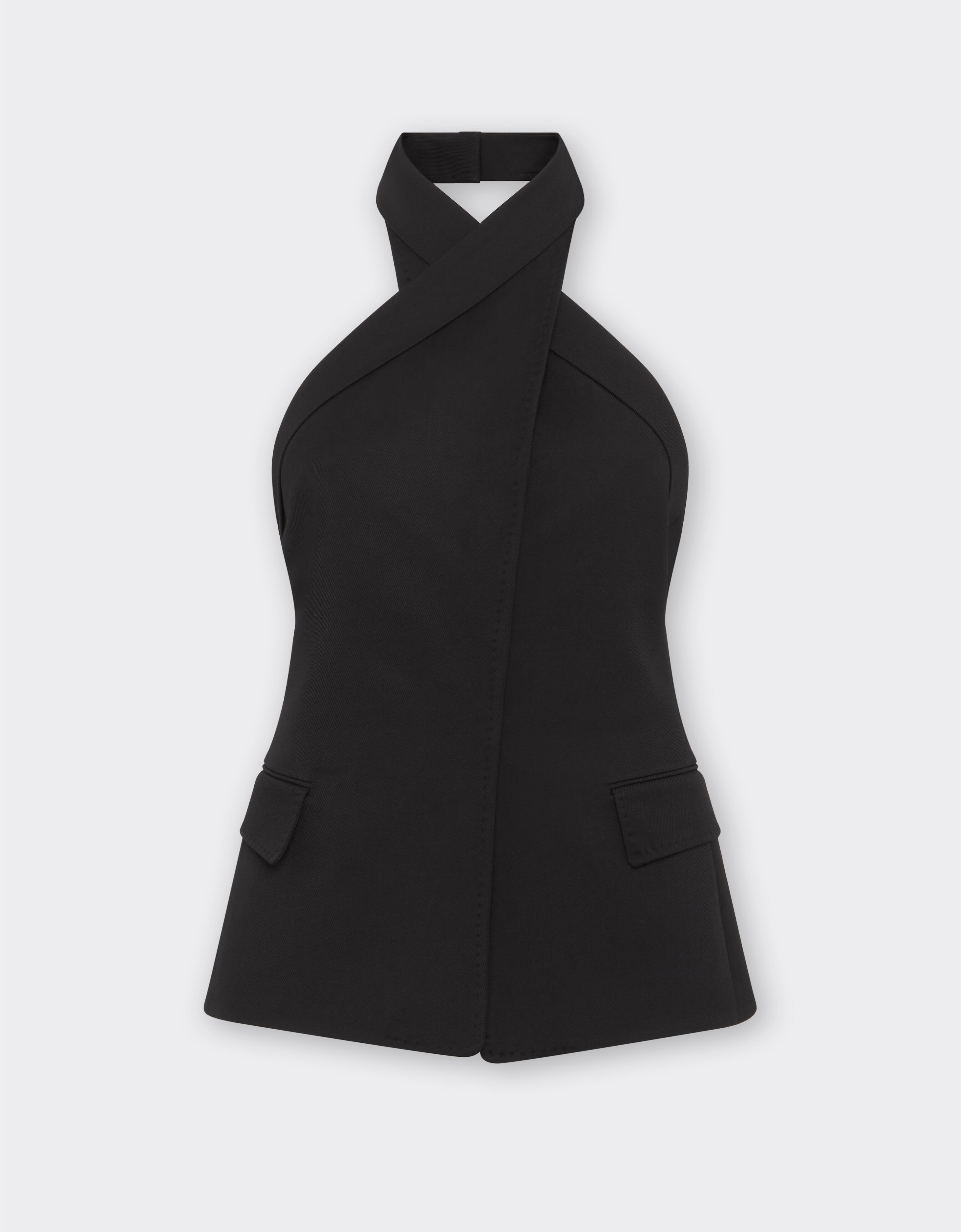 Ferrari Chaleco de lana Comfort Negro 21635f