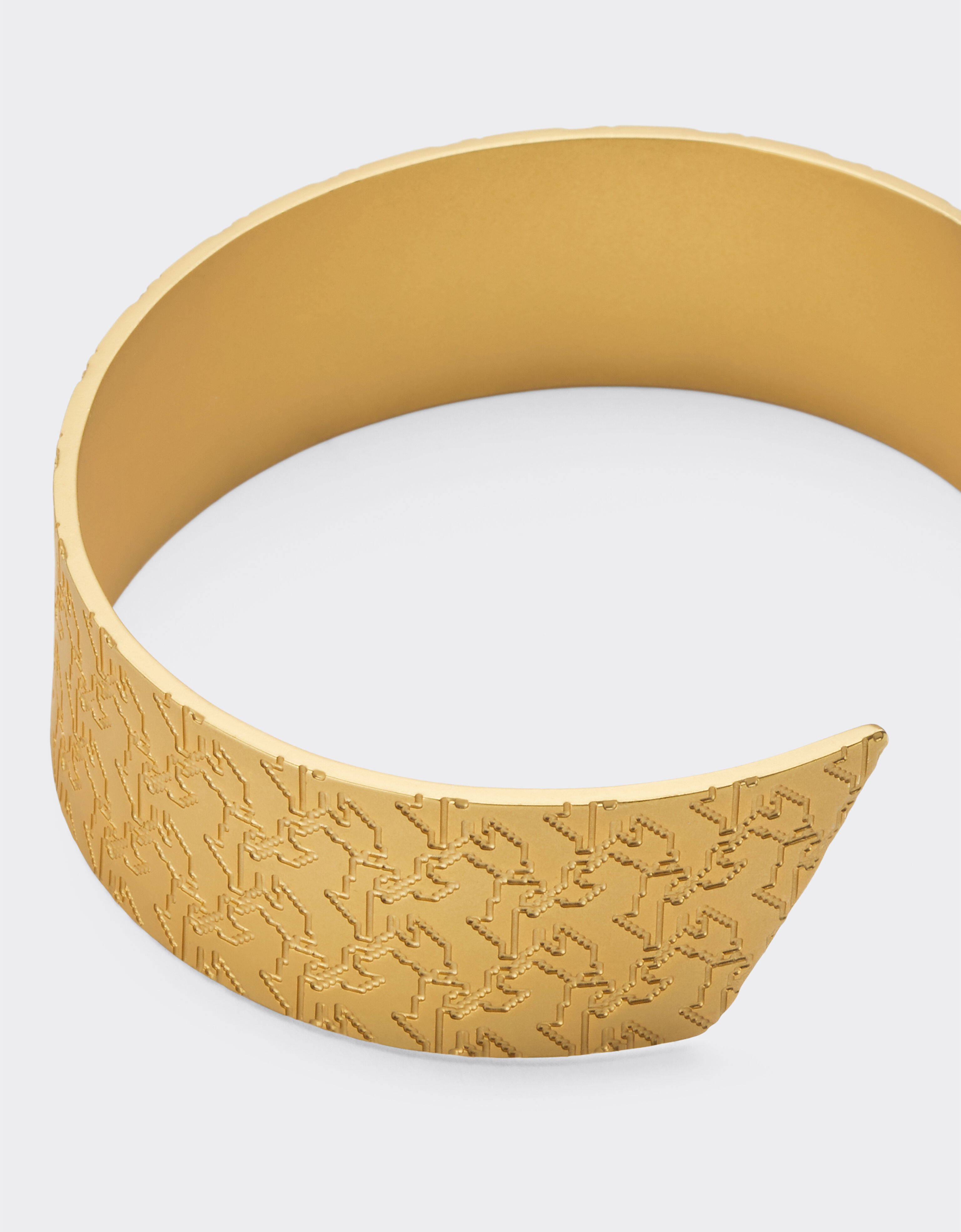 Ferrari Rigid bracelet with Prancing Horse motif Gold 20218f