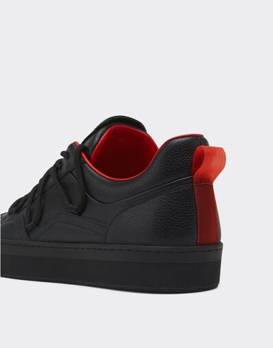 Ferrari Chaussures Ferrari en cuir Noir 21288f