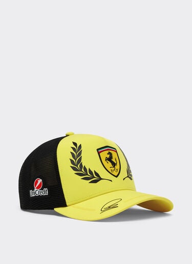Ferrari Réplica de la gorra Trucker de Hamilton GP Silverstone 2026 Yellow LA0CP1149EXT0001f