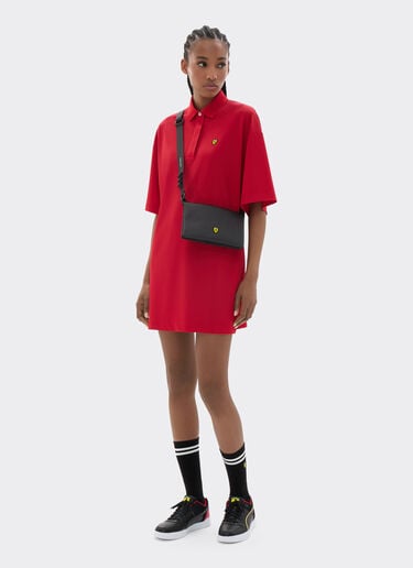  Umhängetasche mit Ferrari-Wappen Nero SBNBP0017HMM0032f