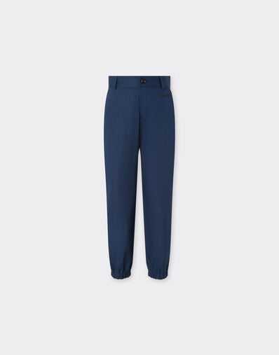 Ferrari Cotton gabardine trousers Navy 22335fK