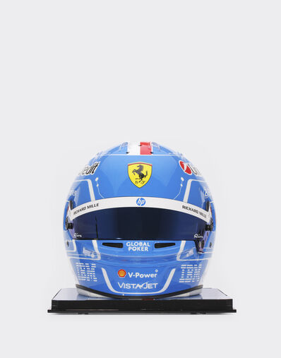 Ferrari Charles Leclerc Miami 2025 Special Edition helmet in 1:1 scale MULTICOLOUR LA076f