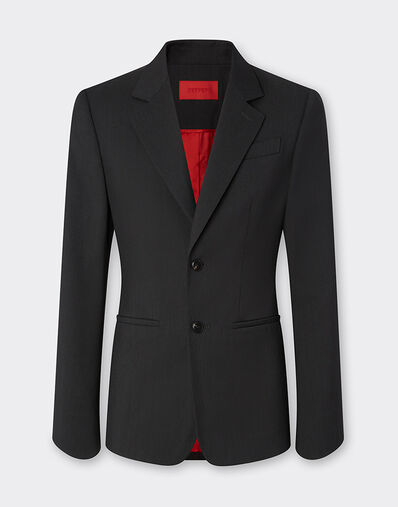 Ferrari Blazer in Q-Cycle® mélange wool Anthracite 49804f