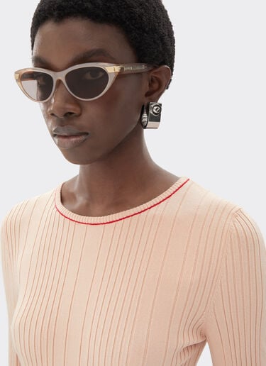 Ferrari Stretch viscose knit Powder Pink 49980f