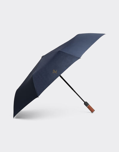 Ferrari Parapluie automatique avec motif Cavallino Pixel Bleu marine 20381f
