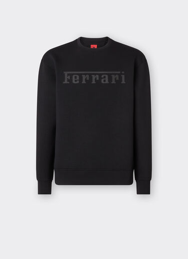 Ferrari Sweat-shirt Scuba avec logo Ferrari Noir 20518f