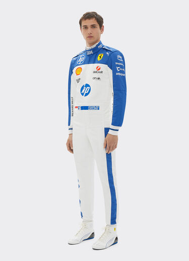 Ferrari Puma for Scuderia Ferrari Charles Leclerc racing suit Optical White LA090f