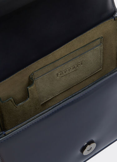 Ferrari Ferrari GT crossbody bag in brushed leather Navy 22113f