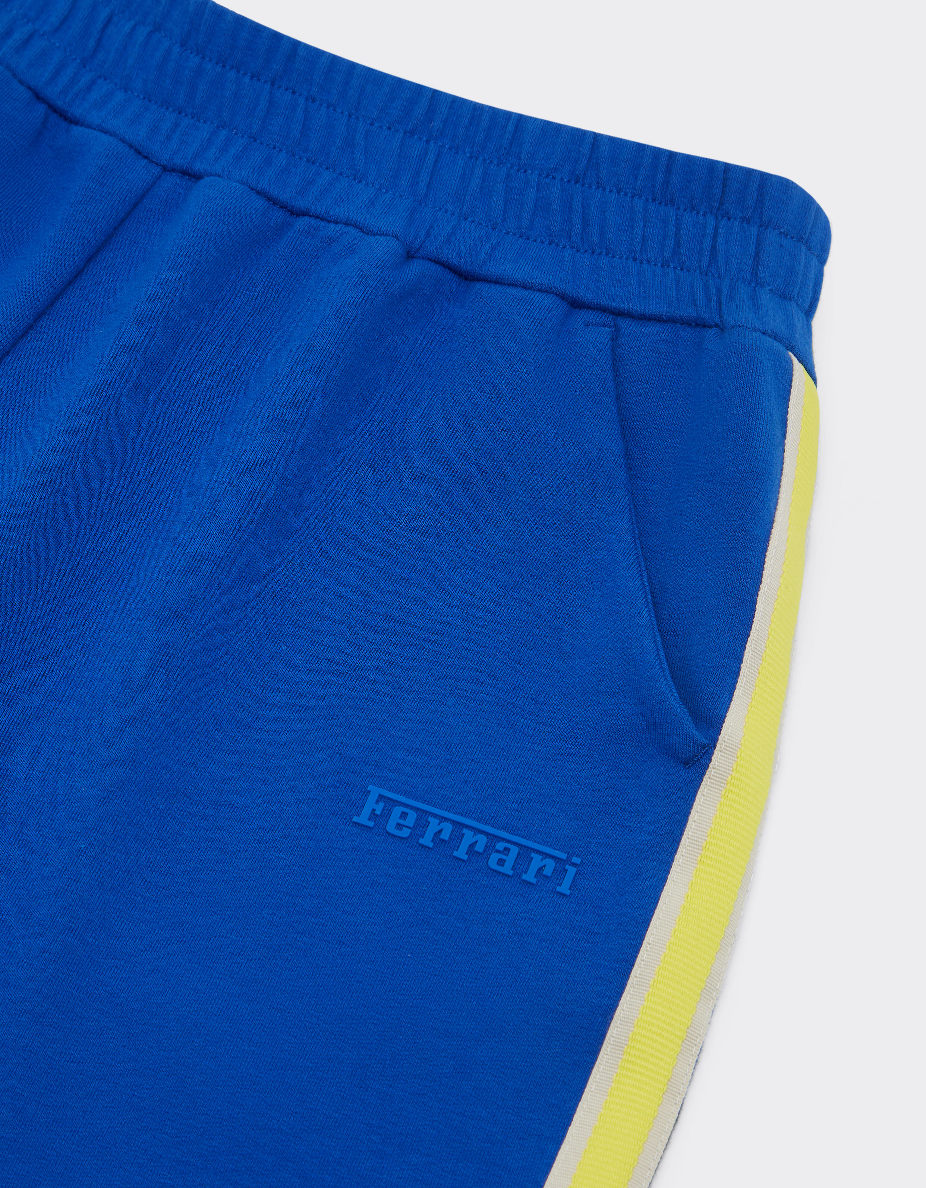 Ferrari Pantalone in felpa leggera Blu Klein 22329fK
