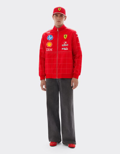 Ferrari Ferrari Replica Jacket for the 2026 Monza Grand Prix Rosso LW0JK1151EXT0001f