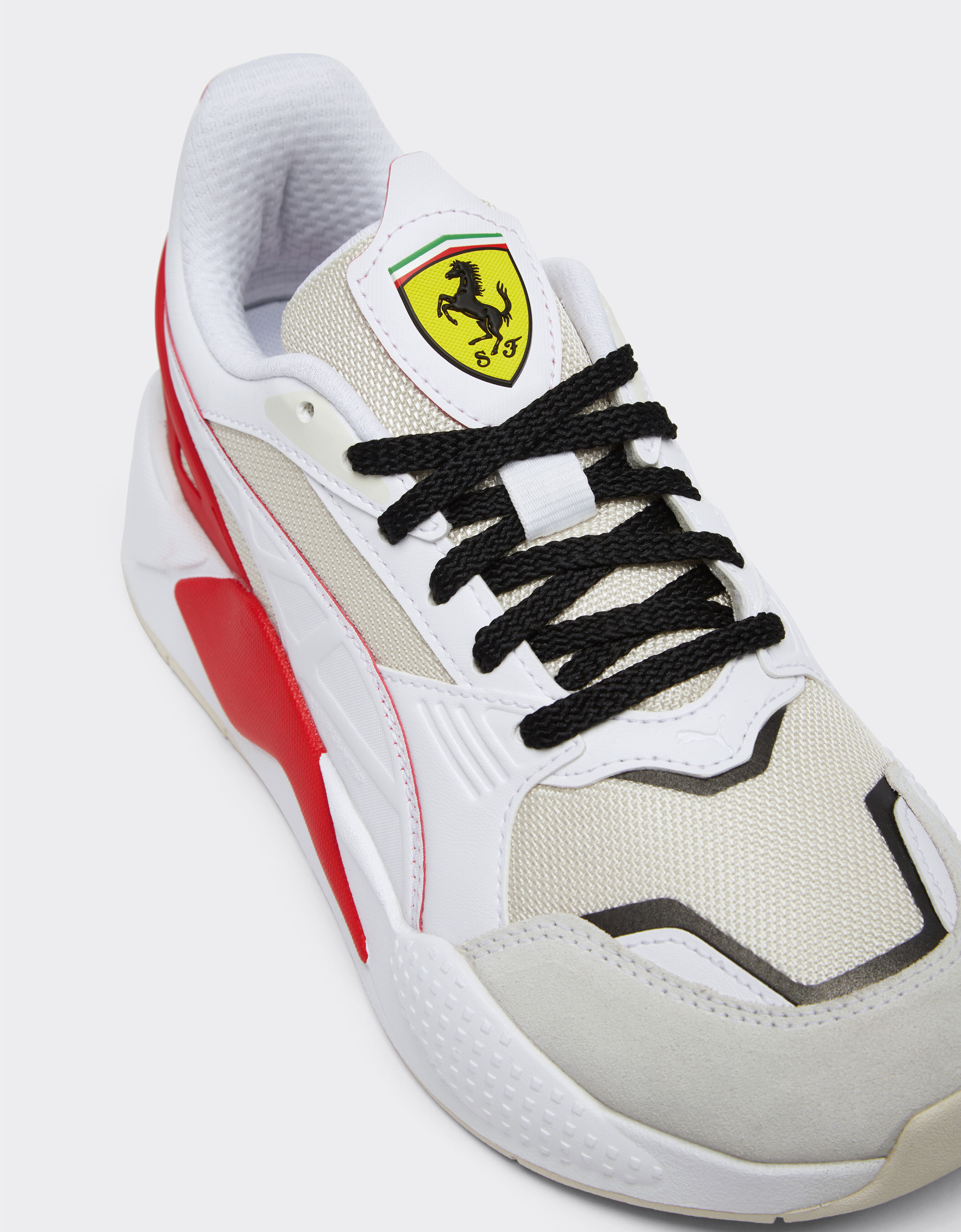 Ferrari Sneakers Puma pour Scuderia Ferrari RS-X Blanc cassé F1157f